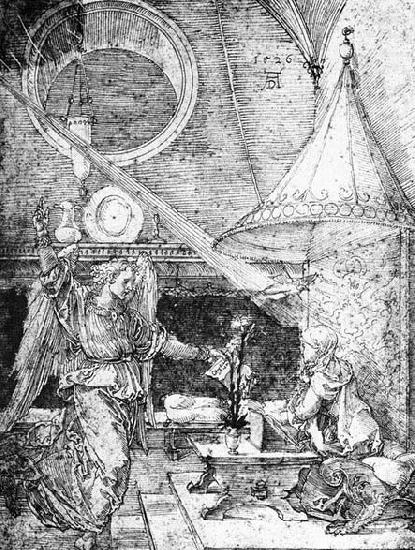 Annunciation, Albrecht Durer